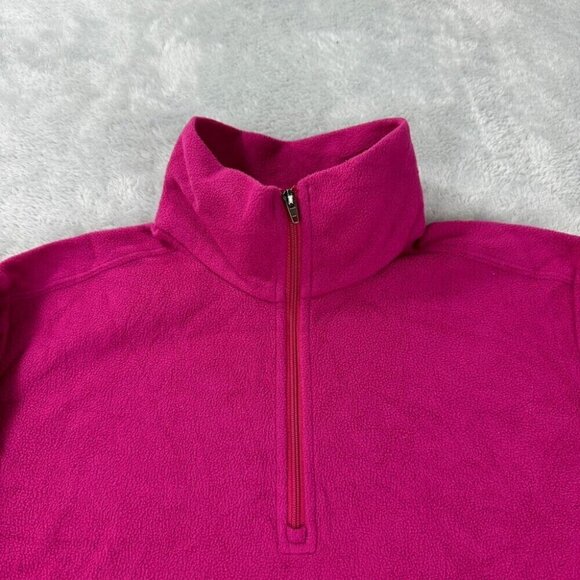Vintage Patagonia Micro D Fleece Pullover  Pink 1/4 Zip Women's Sz Small 26277 - Picture 9 of 12